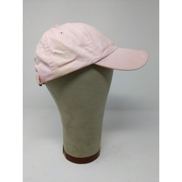 Breast Cancer Awareness Slideback Hat Embroidered Ribbon Logo Pink - Picture 5 of 9